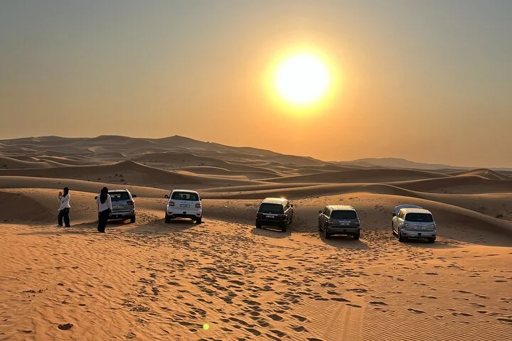 Dubai Desert Safari, Camel Ride, Shisha, Henna, Live BBQ & Shows