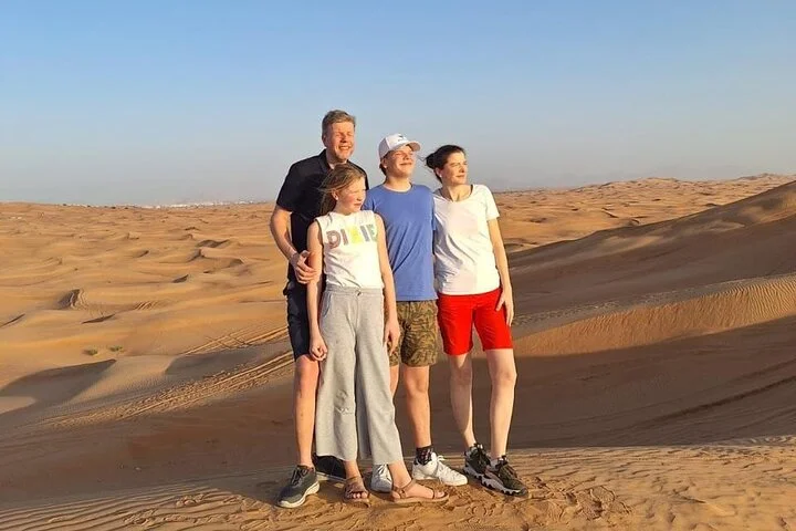 Dubai: Desert Safari, Quad Bike, Camels Riding with Arabic BBQ