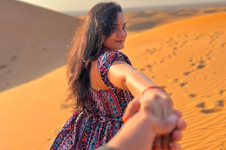 Dubai desert safari with 4x4 Dune Bashing,Camel Ride sand board