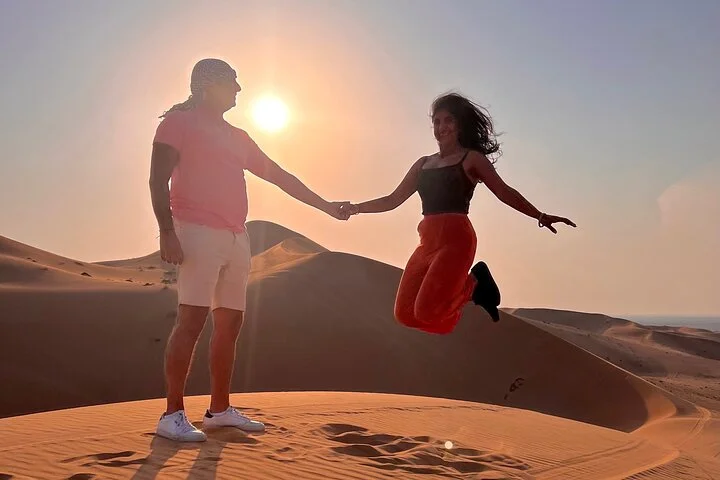 Dubai desert safari with 4x4 Dune Bashing,Camel Ride sand board