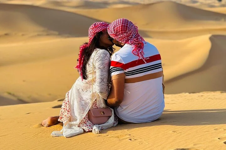 Dubai desert safari with 4x4 Dune Bashing,Camel Ride sand board