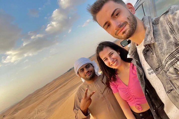 Dubai desert safari with 4x4 Dune Bashing,Camel Ride sand board