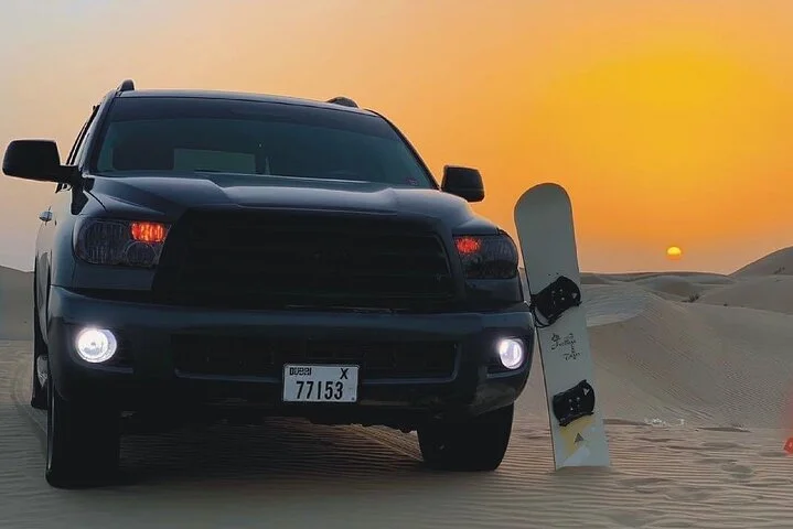 Dubai desert safari with 4x4 Dune Bashing,Camel Ride sand board