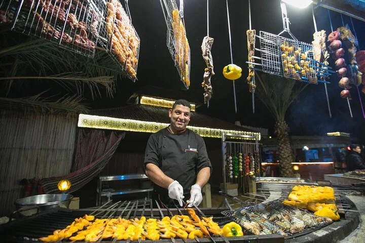 Dubai Desert Safari with BBQ and 4WD Land Cruiser Dune Bashing