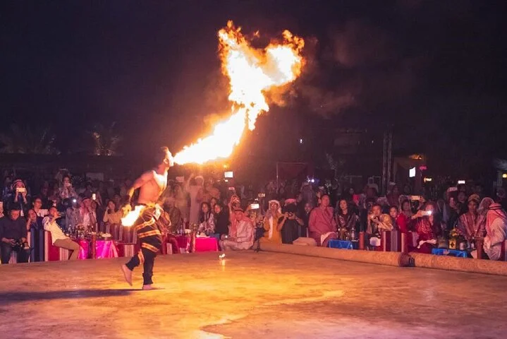 Dubai Desert Safari with BBQ and 4WD Land Cruiser Dune Bashing