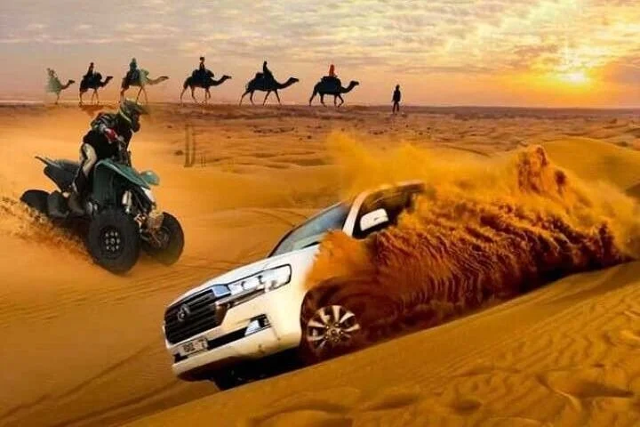 Dubai Desert Safari with BBQ Dinner and Belly Dance