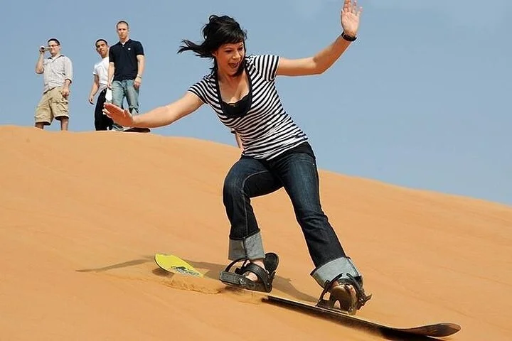 Dubai Desert Safari with BBQ Dinner in red sand