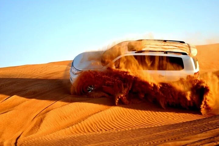 Dubai Desert Safari with BBQ Dinner in red sand