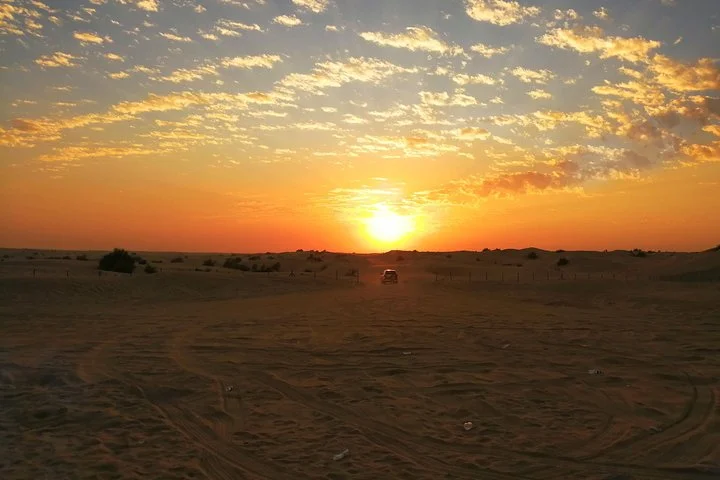 Dubai Desert Safari with Buffet Dinner Evening