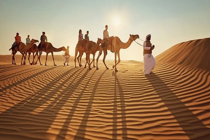 Dubai Desert Safari with Camel Ride, Dinner & Live Entertainment