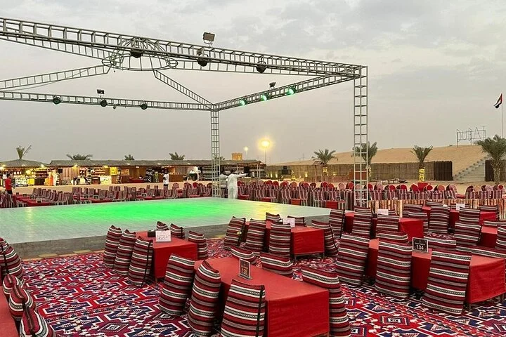 Dubai Desert Safari: with Camel Ride, live entertainment and bbq