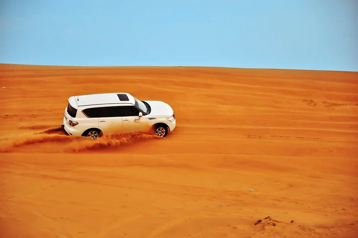 Dubai Desert Safari with Dinner, Dune Bashing and Camel Riding