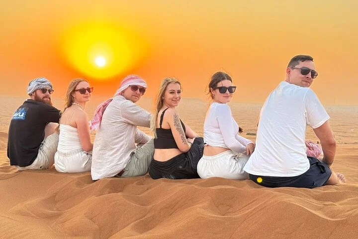 Dubai Desert Safari with Dune Bashing, Camel Ride and BBQ Dinner
