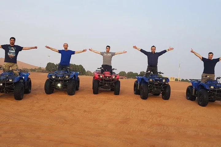 Dubai Desert Safari with Quad Biking, Dune Bashing & BBQ Dinner