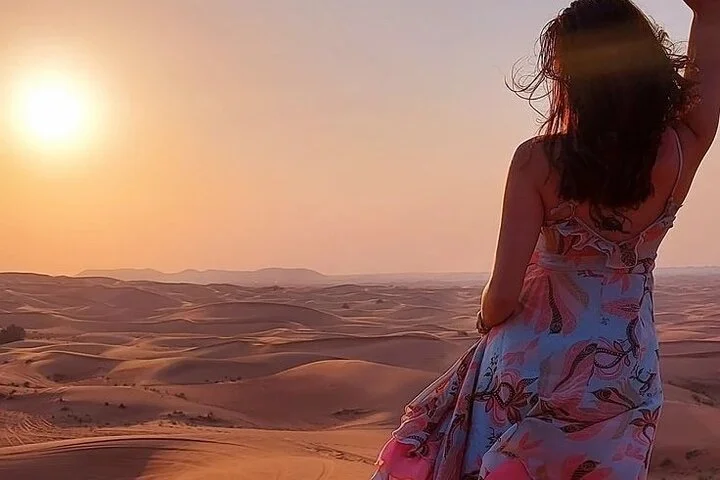 Dubai Dune Bashing Tour with Quad Bike, Sandboarding, Camel Ride