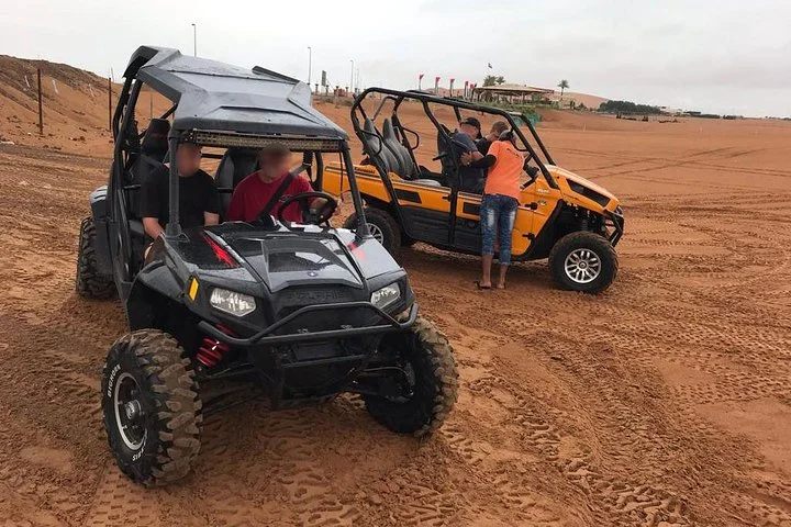 Dubai Dune Buggy Desert Drive With Camel ride & sandboarding