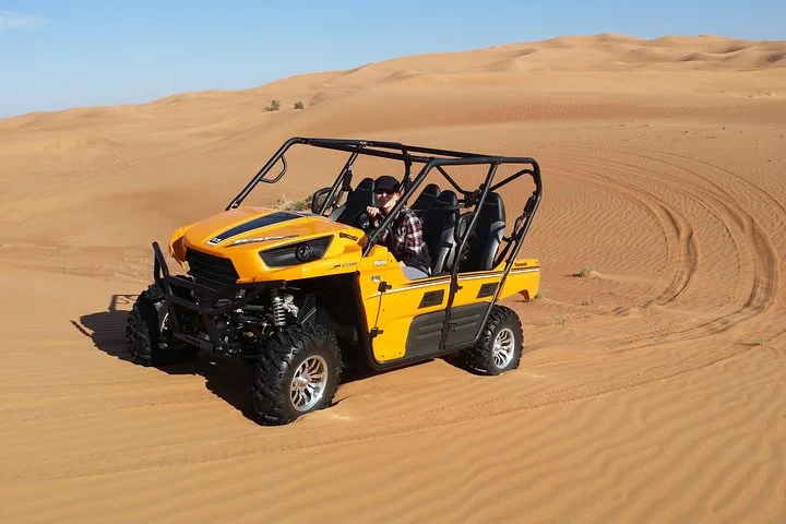 Dubai Dune Buggy Desert Drive With Camel ride & sandboarding