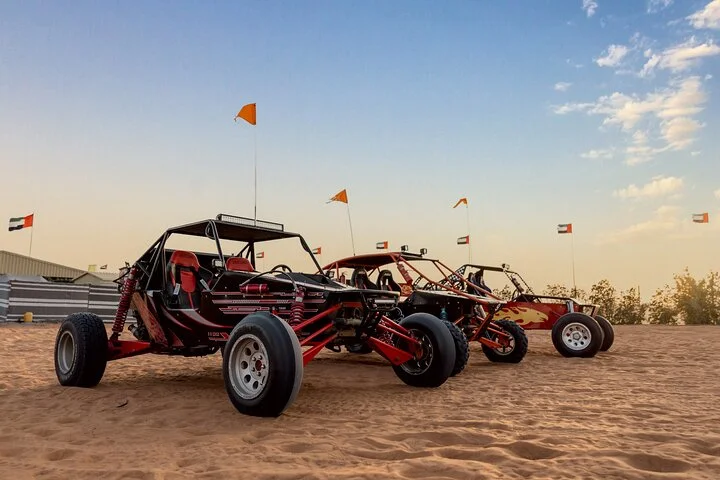 Dubai Dune Buggy Safari Tour in Red Dunes Options
