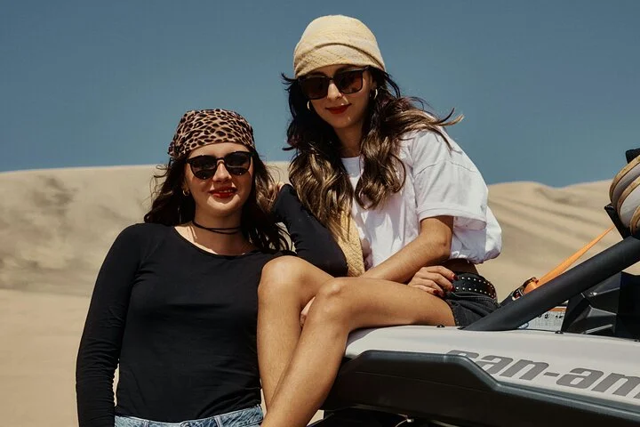 Dubai Dune Buggy Safari with Sandboarding, Camel Ride and Dinner