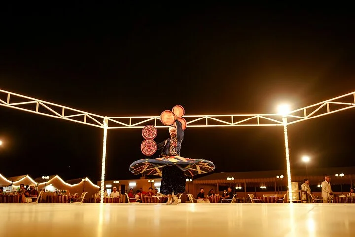 Dubai Dune Buggy Safari with Sandboarding, Camel Ride and Dinner