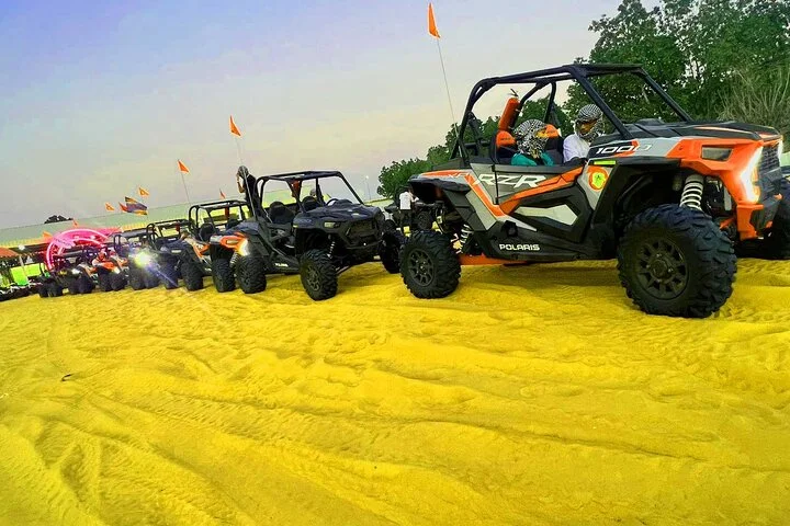 Dubai Evening Desert Dune Buggy With Buffet Dinner