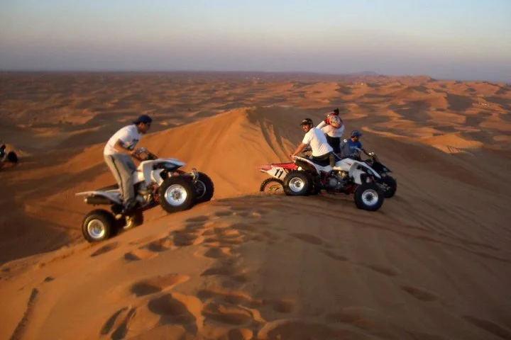 Dubai Evening Desert Quad Bike Adventure Tour
