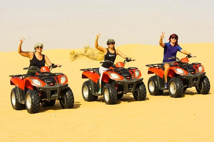Dubai Evening Desert Quad Bike Adventure Tour