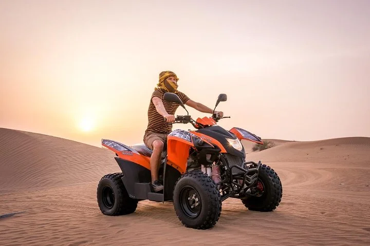 Dubai Evening Desert Quad Bike Adventure Tour