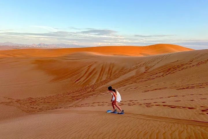 Dubai Evening Desert Safari Dune Bashing, BBQ Dinner & Live Shows