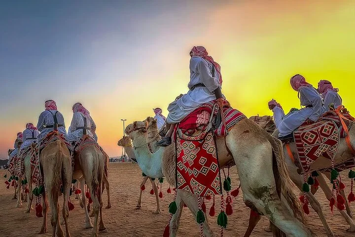 Dubai Evening Desert Safari Dune Bashing, BBQ Dinner & Live Shows