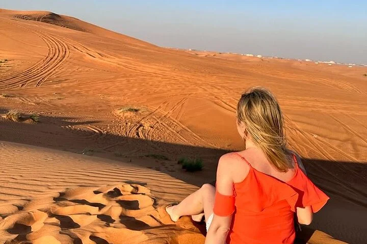 Dubai Evening Desert Safari w/ Barbeque Dinner, Camel Ride & Show