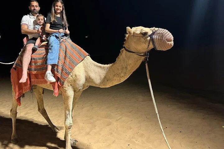 Dubai Evening Desert Safari w/ Barbeque Dinner, Camel Ride & Show