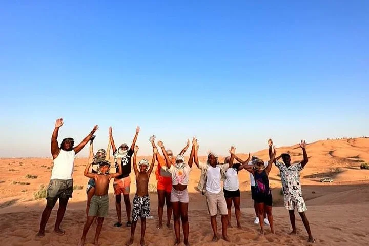 Dubai Evening Desert Safari w/ Barbeque Dinner, Camel Ride & Show