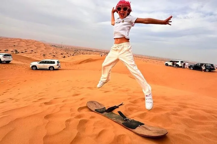 Dubai Evening Desert Safari w/ Barbeque Dinner, Camel Ride & Show