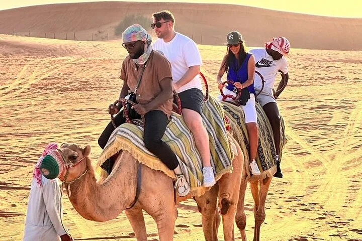 Dubai Evening Desert Safari w/ Barbeque Dinner, Camel Ride & Show