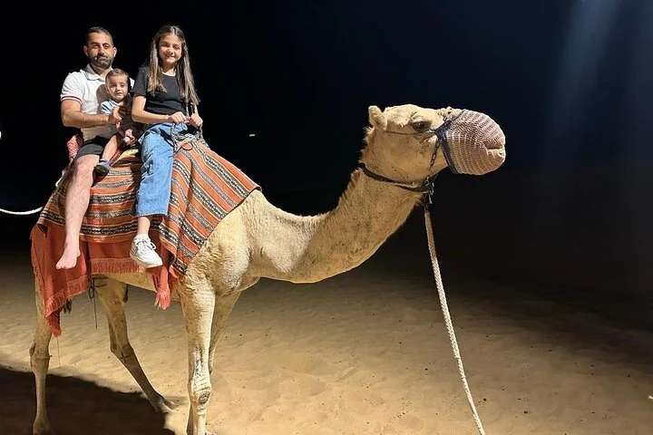 Dubai Evening Desert Safari with Dinner, Camel Ride and Show