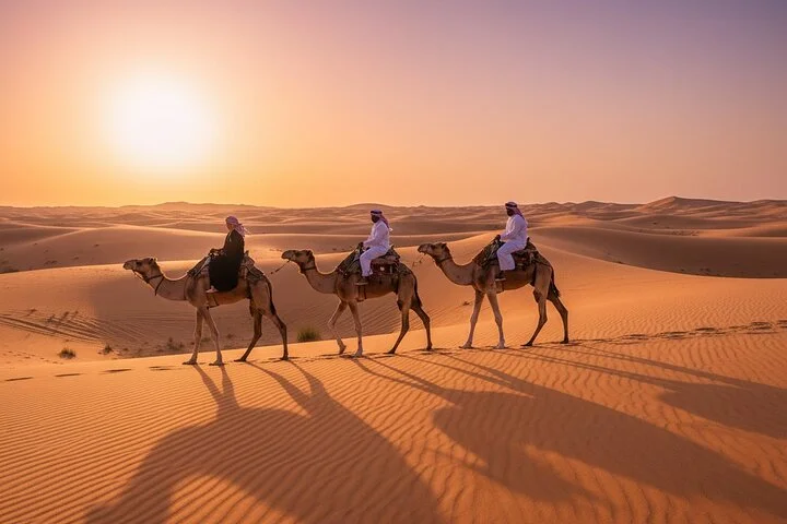 Dubai Evening Desert Safari with Dune Bashing BBQ Dinner and Show