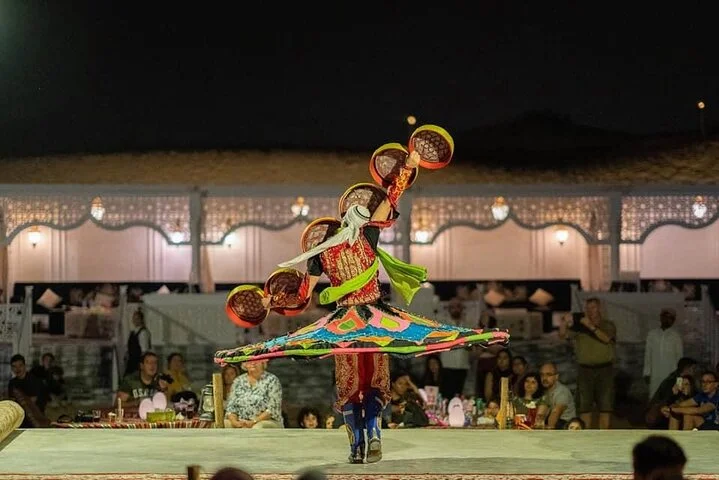 Dubai Evening Red Dunes Desert Safari: Quad Bike, BBQ & 5 shows