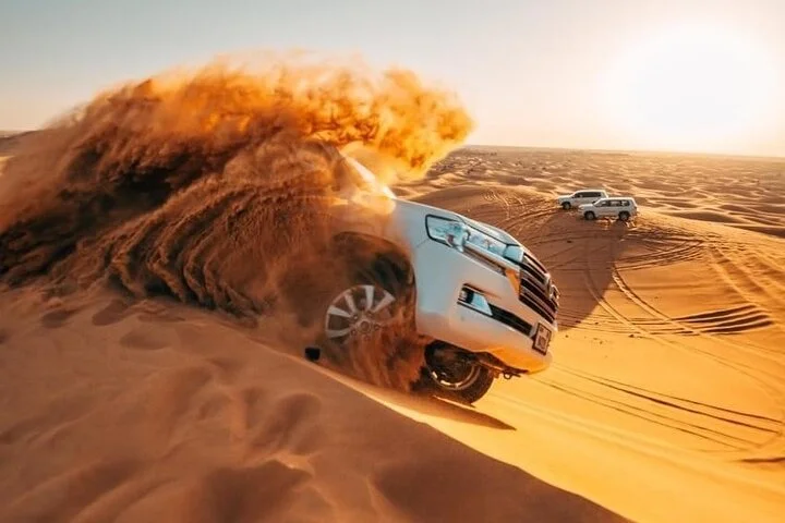 Dubai Evening Red Dunes Desert Safari: Quad Bike, BBQ & 5 shows