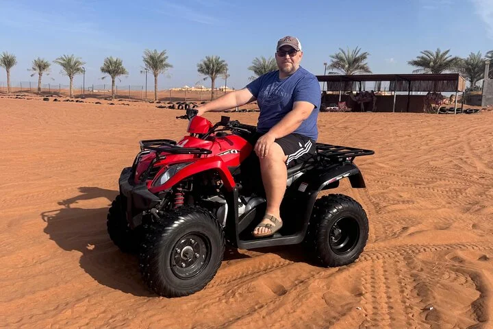 Dubai Evening Safari Explorers, Quad Bike, BBQ Dinner & Live Show