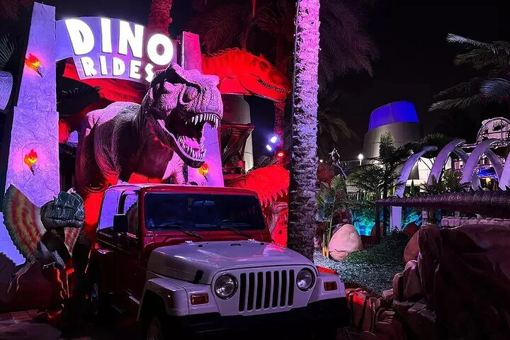 Dubai Garden Glow Fantasy Park and Dinosaur Park Ticket
