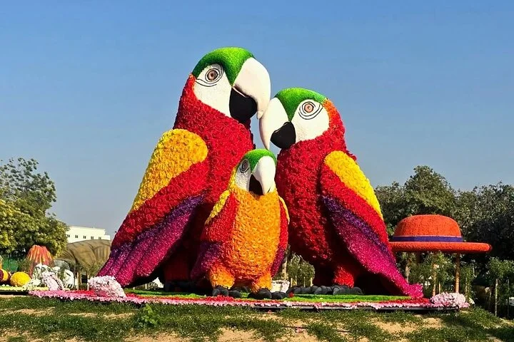 Dubai Garden Glow Tickets with Transport Options