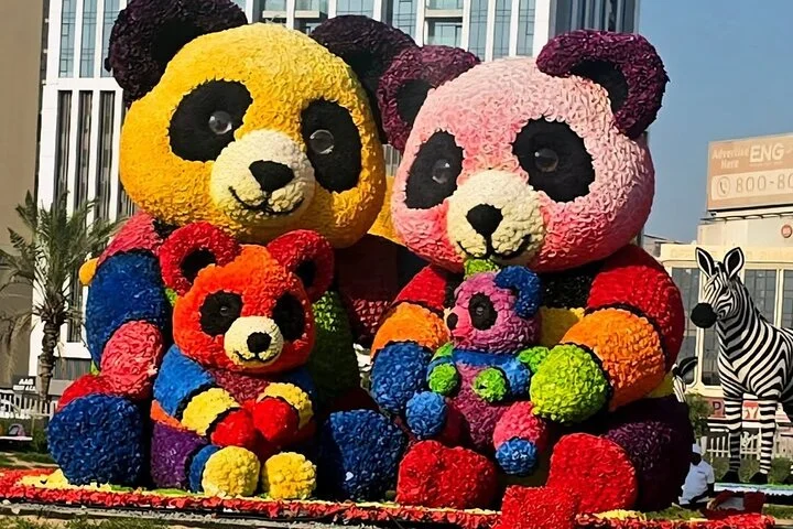 Dubai Garden Glow Tickets with Transport Options