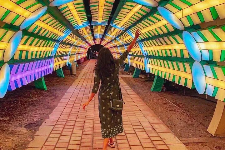 Dubai Garden Glow Tickets with Transport Options