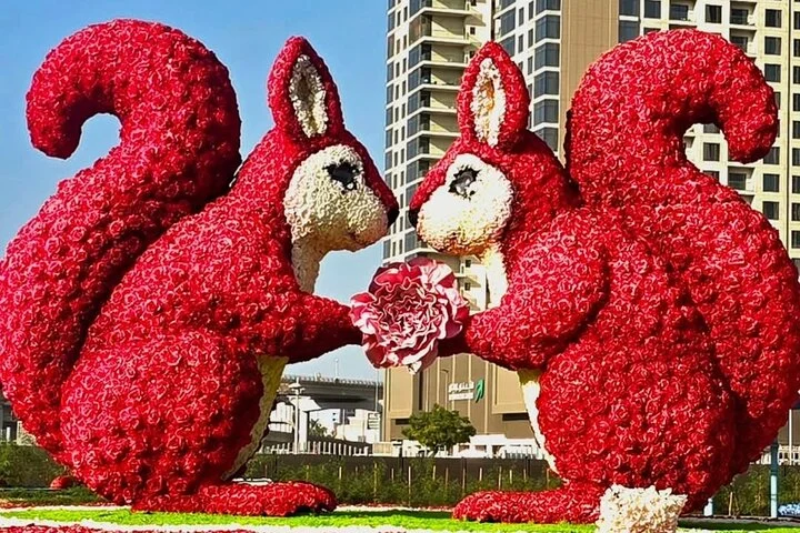 Dubai Garden Glow Tickets with Transport Options