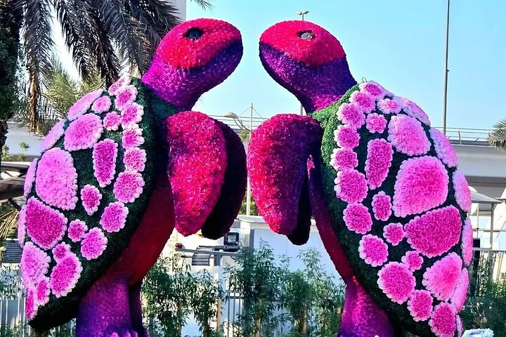 Dubai Garden Glow Tickets with Transport Options