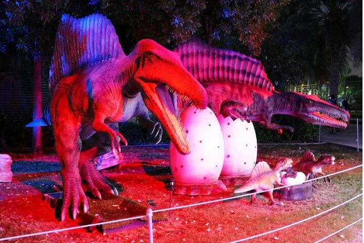 Dubai Glow Garden + Dino Park and Magic Park Admission Ticket