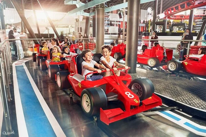 Dubai Grand Mosque Tour with Ferrari World Tickets