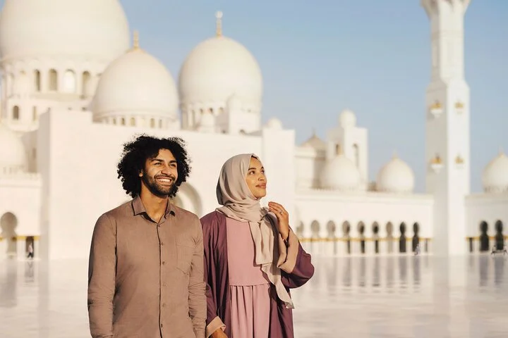 Dubai Grand Mosque Tour with Ferrari World Tickets