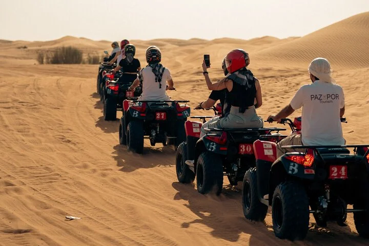 Dubai Half Day Desert Safari ATV or Buggy Ride & Sandboarding